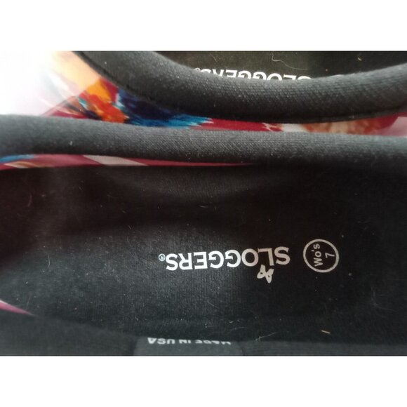 Red Sloggers Chicken & Rooster Clog Shoe Women’s 7 Garden Chore Rubber Slip On - Picture 6 of 7